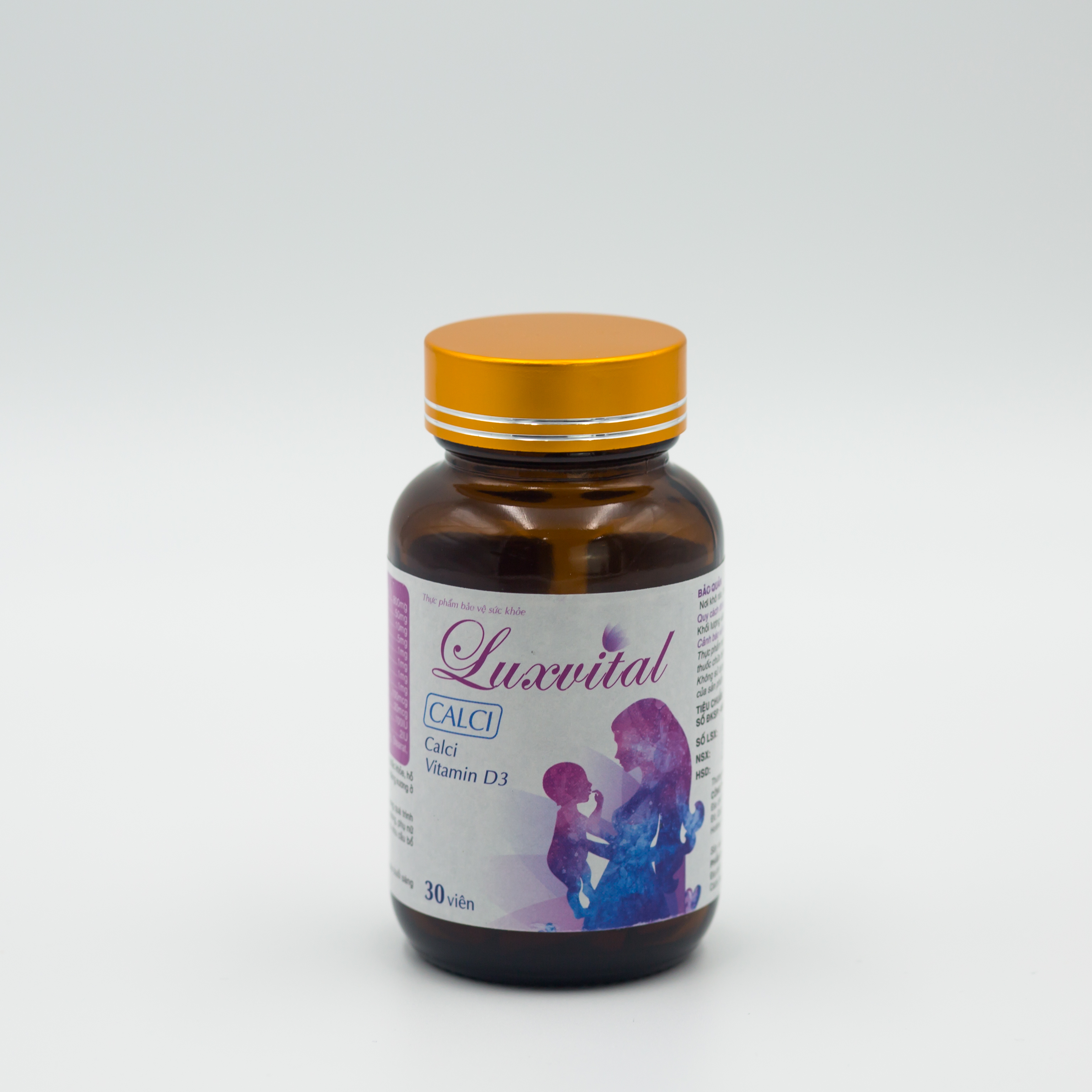Thực phẩm chức năng Luxvital Calci bổ sung canxi cho mẹ bầu