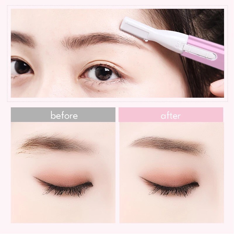 Máy cắt tỉa chân mày, Cắt tỉa lông đa năng xài pin, máy cắt tóc trẻ em, cạo lông tay và lông chân