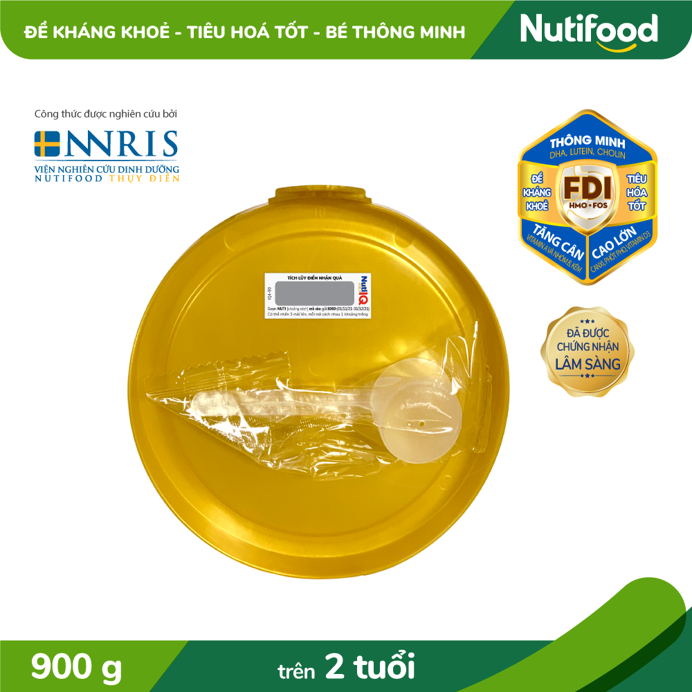 Sữa Bột Nuti IQ Gold 4 900g