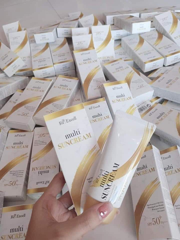 Kem Chống Nắng vật lý Re:Excell Multi Sun Cream SPF 50+/PA+++ R&amp;B VN 50ml