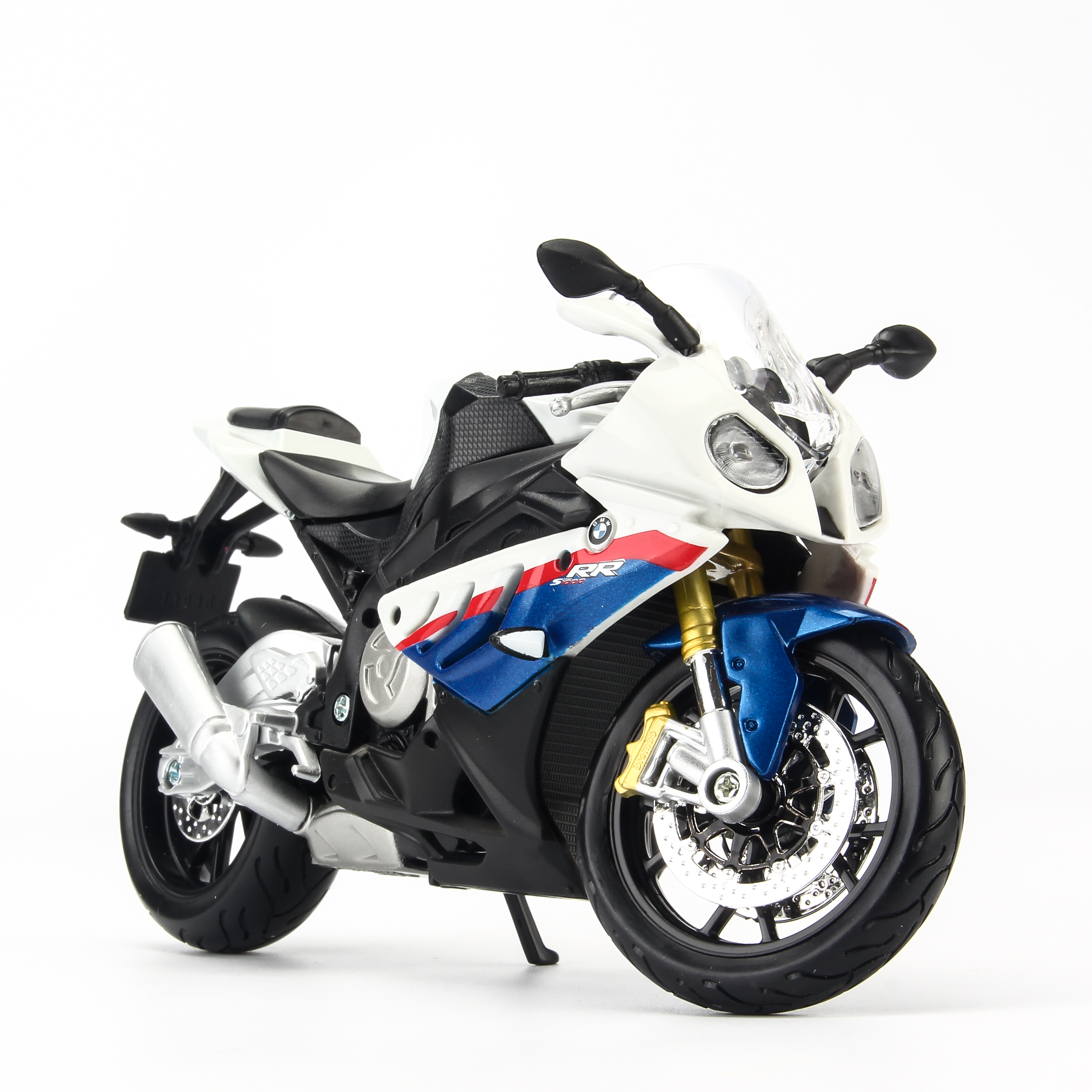 Mô Hình Xe Bmw S1000RR White 1:12 Maisto MH-31101-2