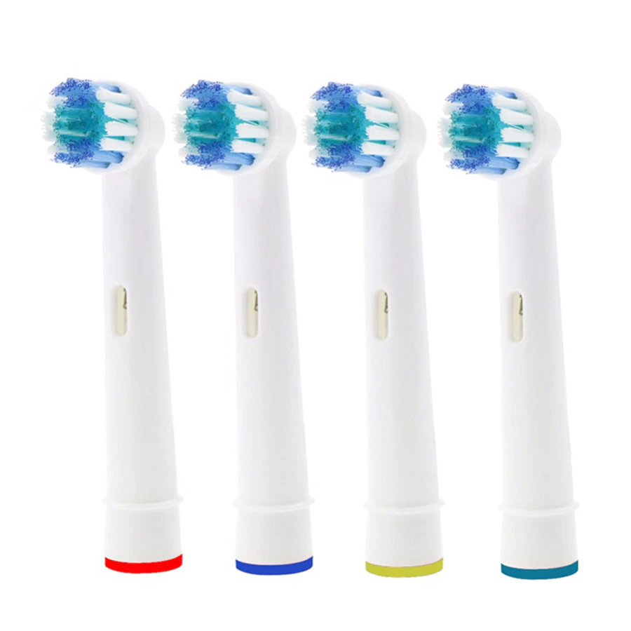 Cho máy Braun Oral-B, Bộ 4 đầu bàn chải đánh răng điện - Đánh tan mảng bám- SB-17A