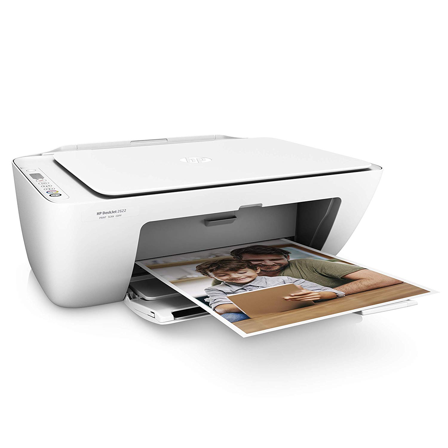 Máy In Phun Màu Đa Năng HP DESKJET AiO 2622 (In/Copy/Scan/Trắng/Wifi -Y5H67A) - Hàng Chính Hãng