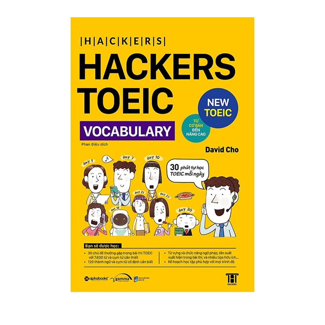 Trạm Đọc | Combo Hackers TOEIC Bứt Phá Điểm Số: Hackers TOEIC Vocabulary + Hackers TOEIC Start Reading + Hackers TOEIC Start Listening