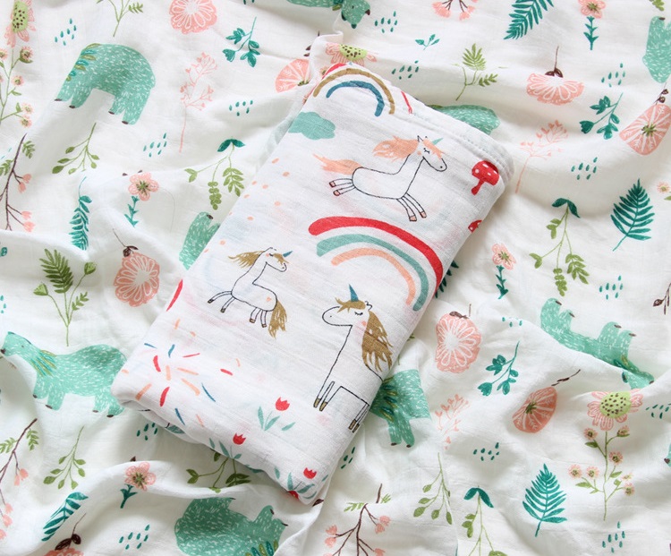 Set 4 Khăn Tắm Bonny Sợi Tre Siêu Mềm Và Thấm Hút Cho Bé