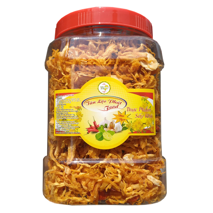 500G KHÔ GÀ BƠ TỎI THƠM NGON CHẤT LƯỢNG