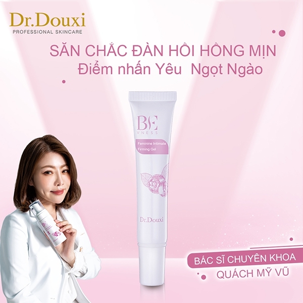 Bộ 2 Sản Phẩm Chăm Sóc Vùng Kín Phụ Nữ Dr.Douxi- Gel Dưỡng Hồng Và Se Khít Vùng Kín + Xịt Phụ Khoa Dr.Douxi