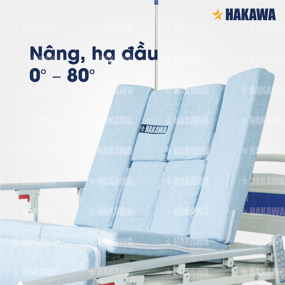 GIƯỜNG BỆNH Y TẾ CAO CẤP ĐIỀU KHIỂN BẰNG REMOTE HAKAWA HK-D95 - HÀNG CHÍNH HÃNG