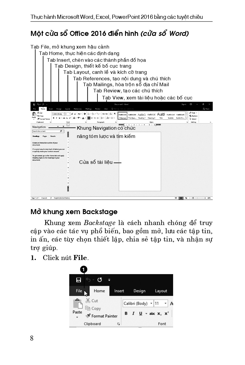 Thực Hành Microsoft Word - Excel - PowerPoint 2016 Bằng Các Tuyệt Chiêu (Sách kèm theo CD Bài tập) (Tái bản năm 2020)