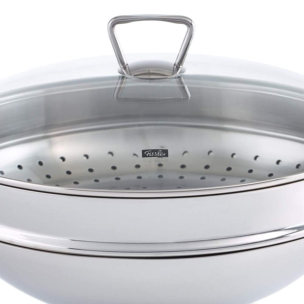 Bộ nồi lẩu + xửng hấp Fissler Nanjing 36cm