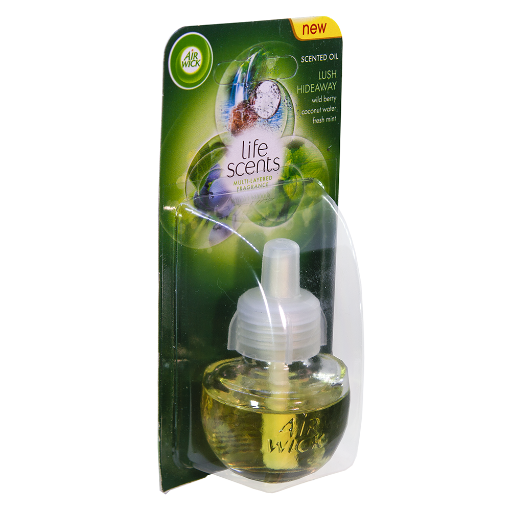 Lọ tinh dầu thiên nhiên Air Wick Lush Hideaway 19ml QT04991 - bạc hà, việt quất