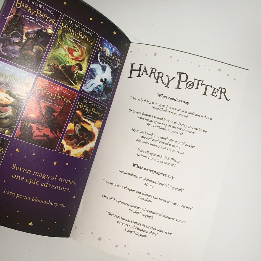 Harry Potter Part 1 : Harry Potter And The Philosopher's Stone (Harry Potter và Hòn đá phù thủy) (Paperback) (English Book)