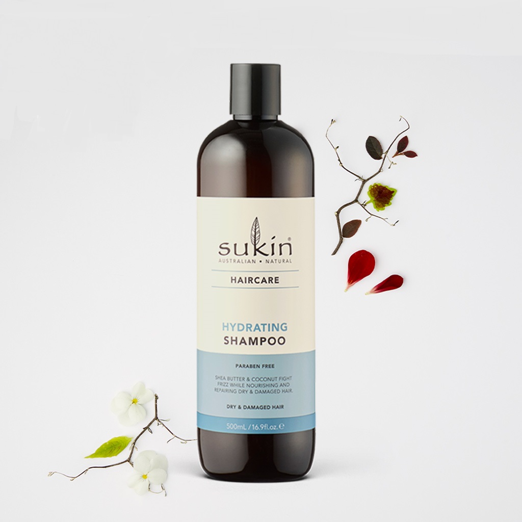 Dầu gội dưỡng ẩm cho tóc Sukin Hydrating Hair Shampoo 500ml