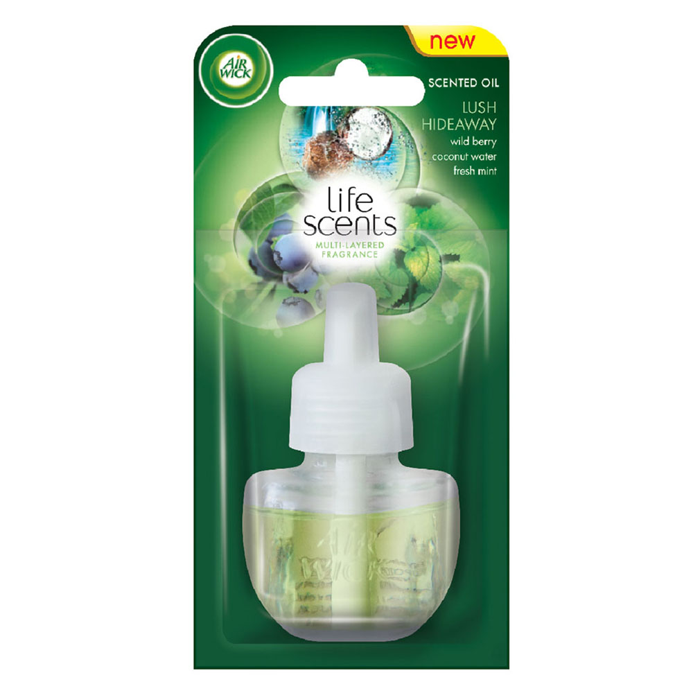 Lọ tinh dầu thiên nhiên Air Wick Lush Hideaway 19ml QT04991 - bạc hà, việt quất