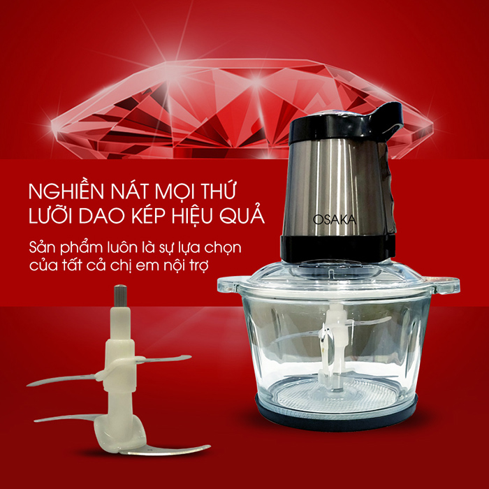 Máy xay thịt Osaka MC909