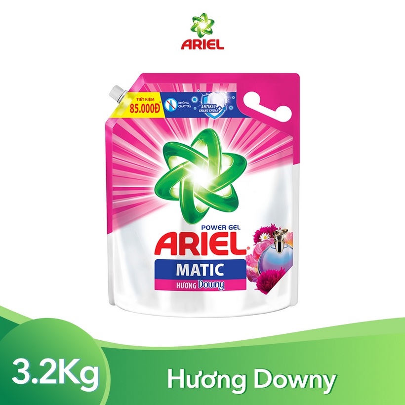 Nước Giặt Ariel Cửa Trước