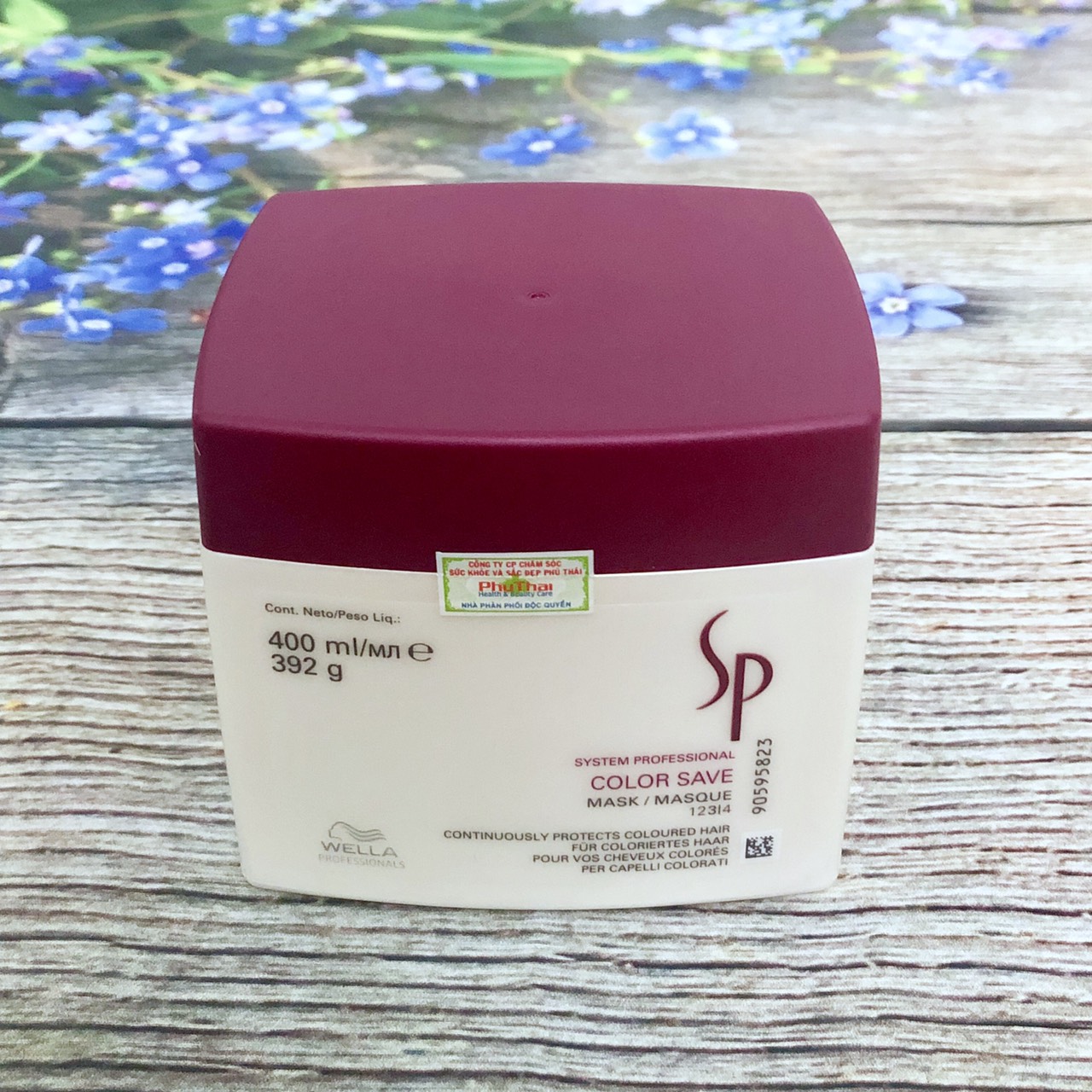 Dầu ủ tóc giữ màu nhuộm Wella SP System Professional Color Save Mask 400ml