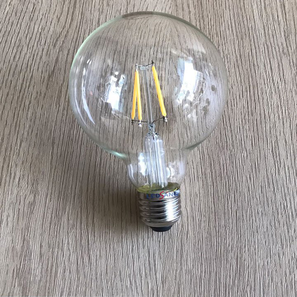 Đèn Led Edison - Combo 5 đèn Led Edison 4W Ánh Sáng Vàng - Edison G95 E27