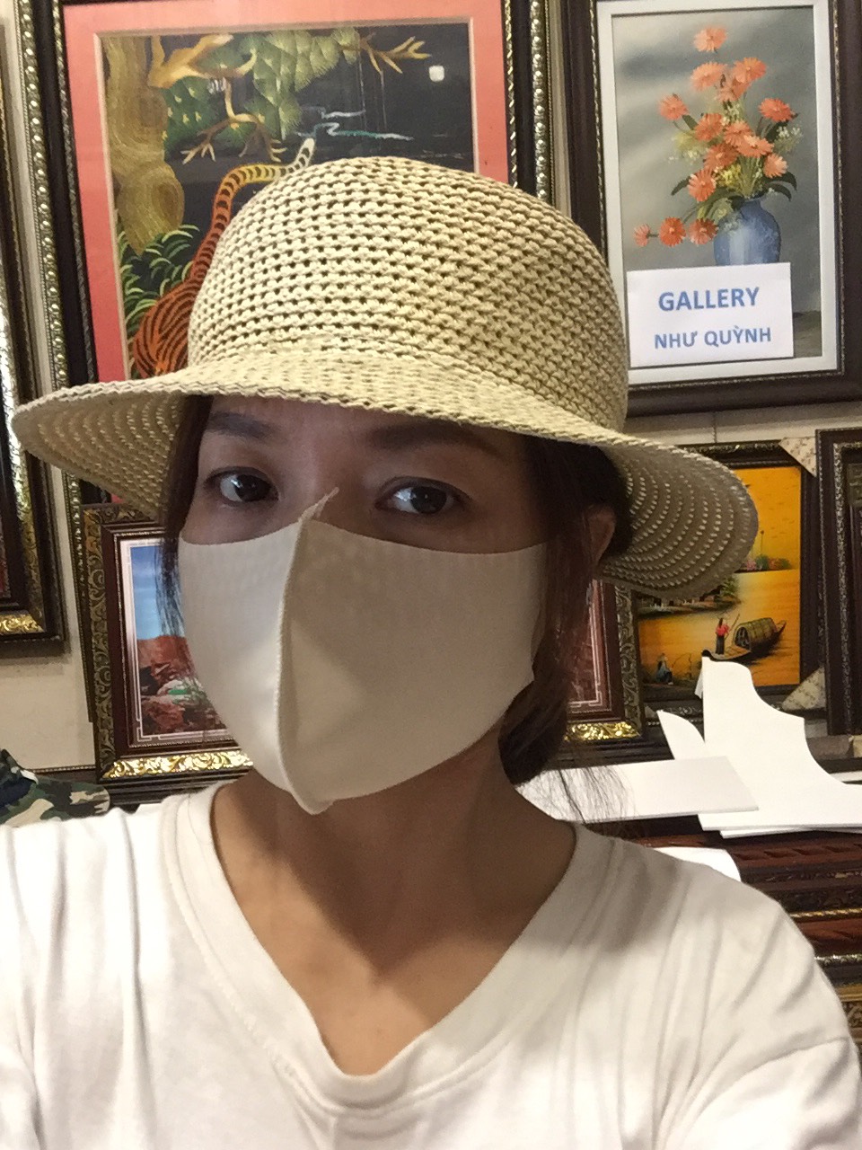 Combo 3 bịch khẩu trang vải poly 4 chiều 3D chống bụi
