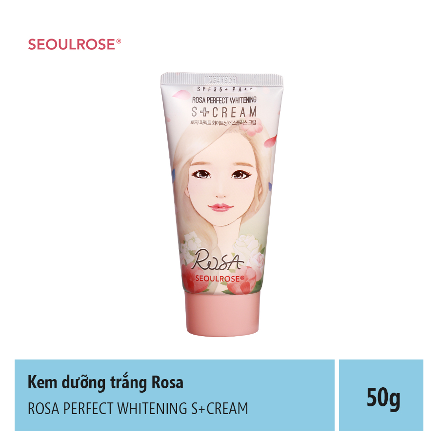 Kem dưỡng trắng da Rosa Perfect Whitening S Cream (50g)