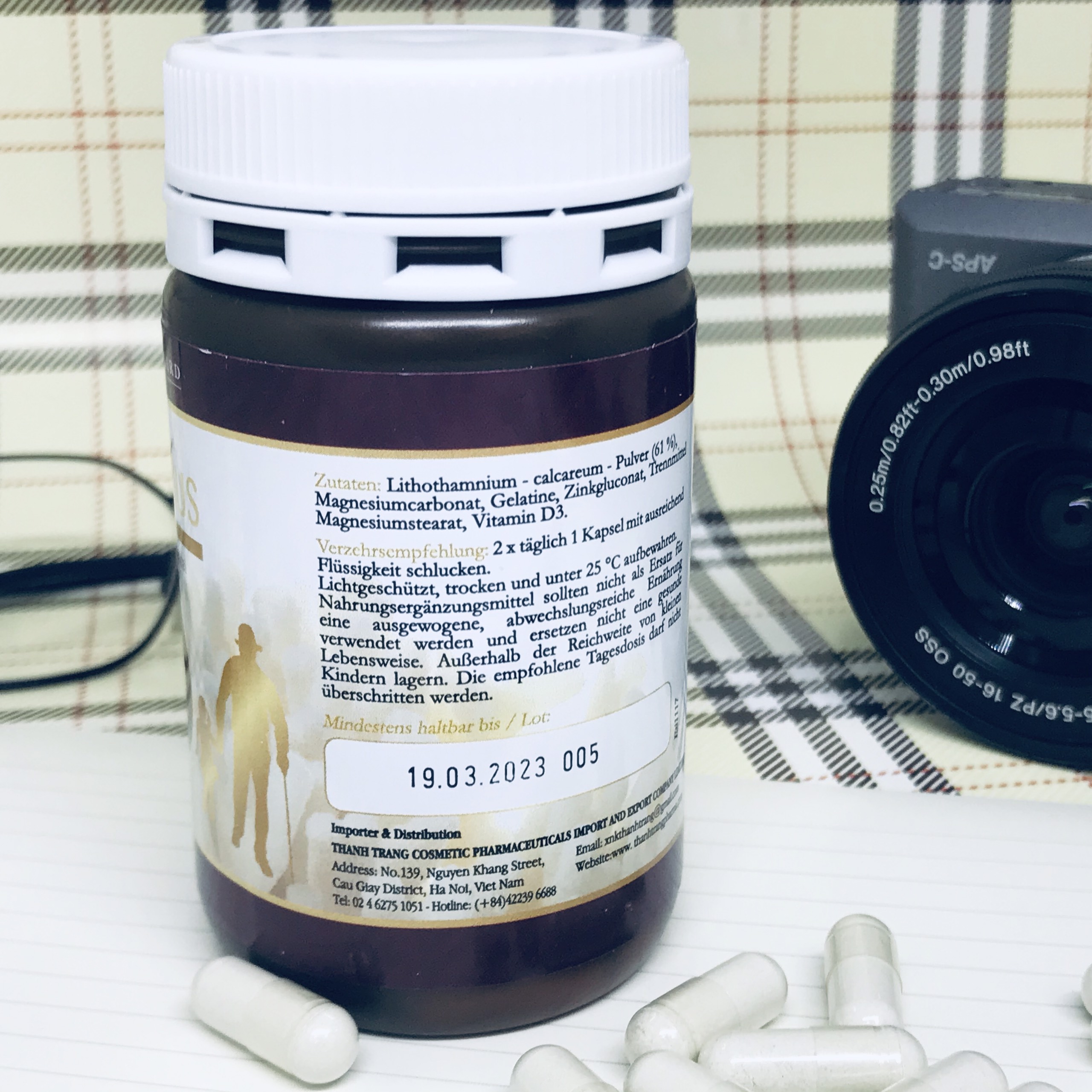 Canxi Litho Plus – Canxi chiết xuất từ tảo biển đỏ, bổ sung Canxi cho phụ nữ mang thai và cho con bú, giảm nguy cơ loãng xương, giòn xương và xốp xương ở người cao tuổi