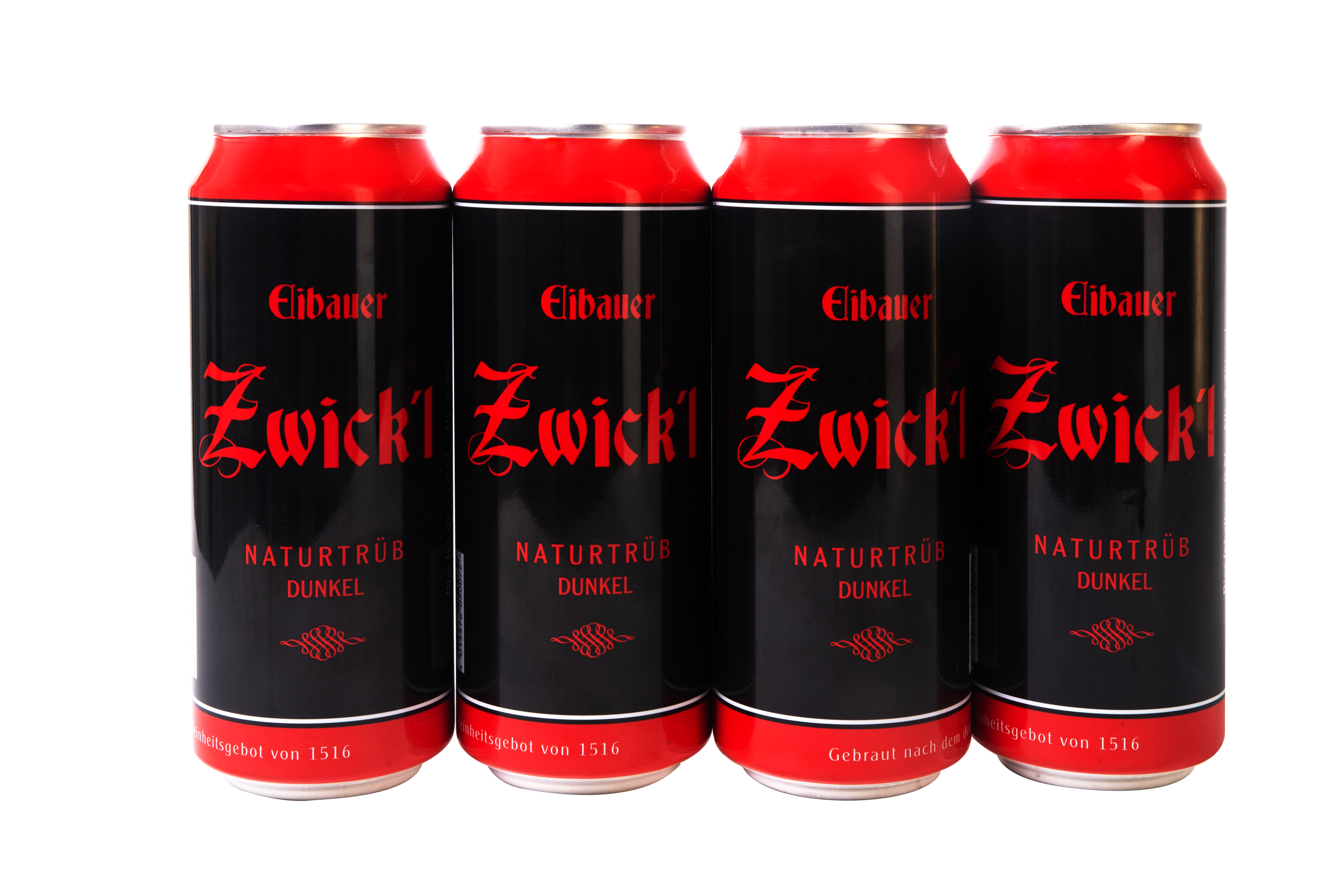 Thùng Quà 12 Lon Bia Thầy Tu EIBAUER ZWICK'L NATURTRÜB DUNKEL  6.7% - Hương Vị Độc Tôn Caramel Rang Cháy - Bia Đức Nhập Khẩu Chính Hãng