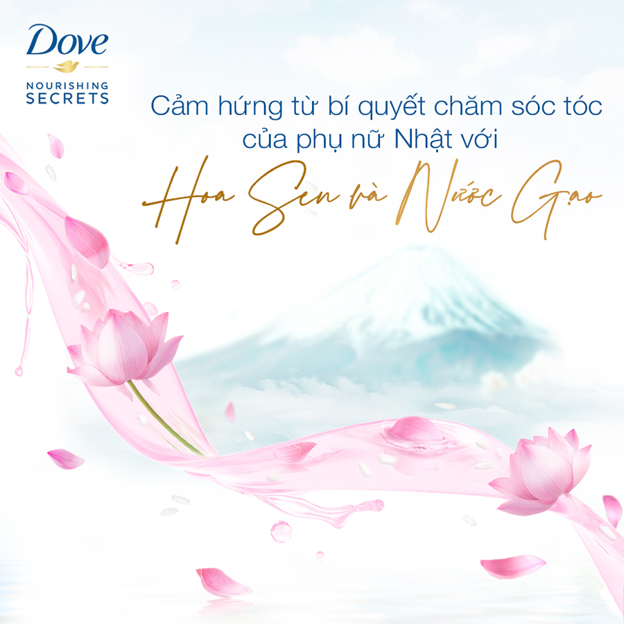 Dầu Xả Dove Óng Mềm Tự Nhiên 620g