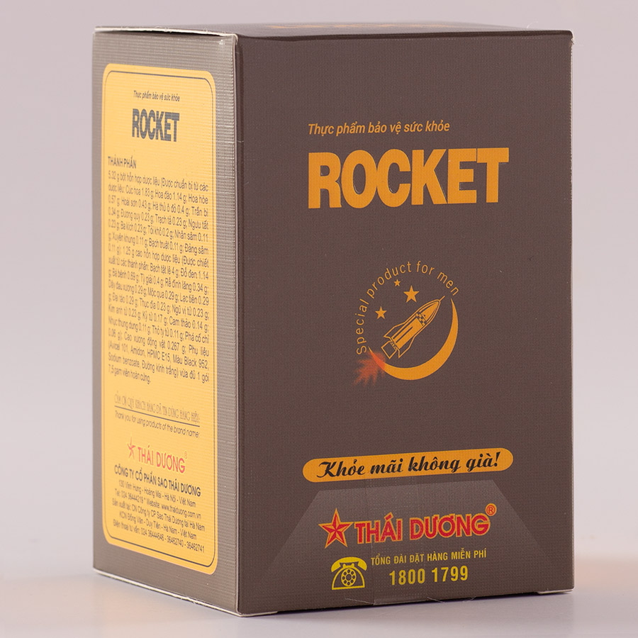 Thực Phẩm Chức Năng Hộp 10 Gói Viên Uống Rocket (7.5g/Gói)