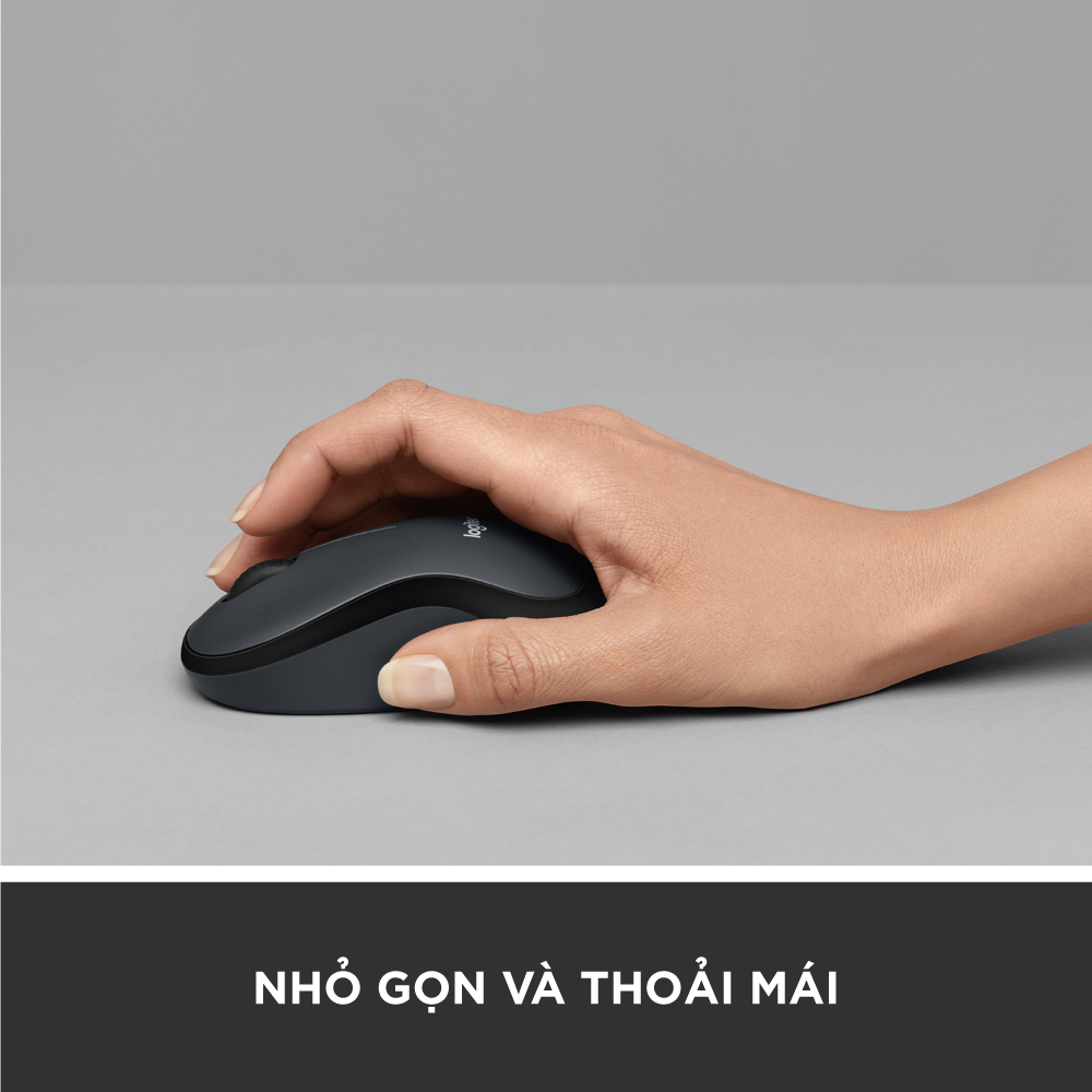 Chuột không dây Logitech M220 Silent - Hàng chính hãng