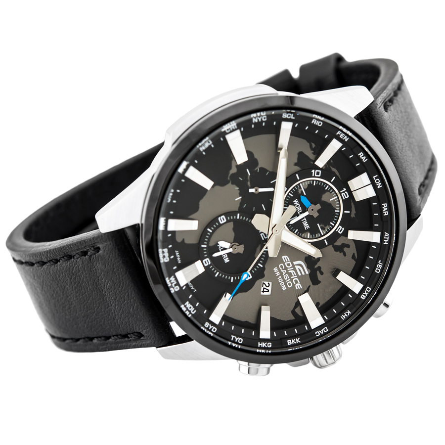 Đồng hồ nam dây da Casio Edifice chính hãng EFR-303L-1AVUDF