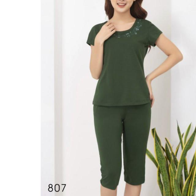 BỘ MẶC NHÀ COTTON EVANCY- code 807