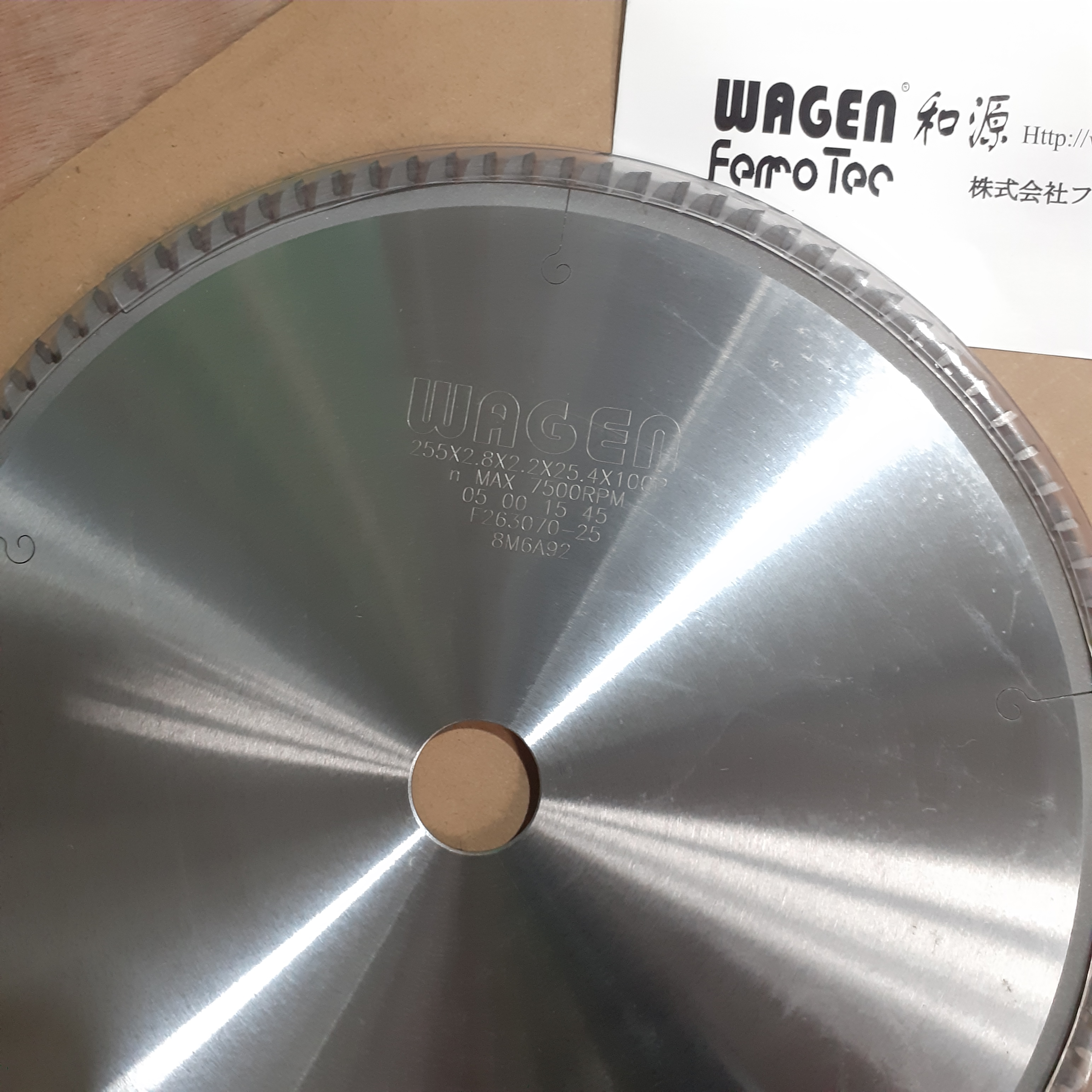 Lưỡi cắt nhôm Wagen – 2.8x25.4x120mm