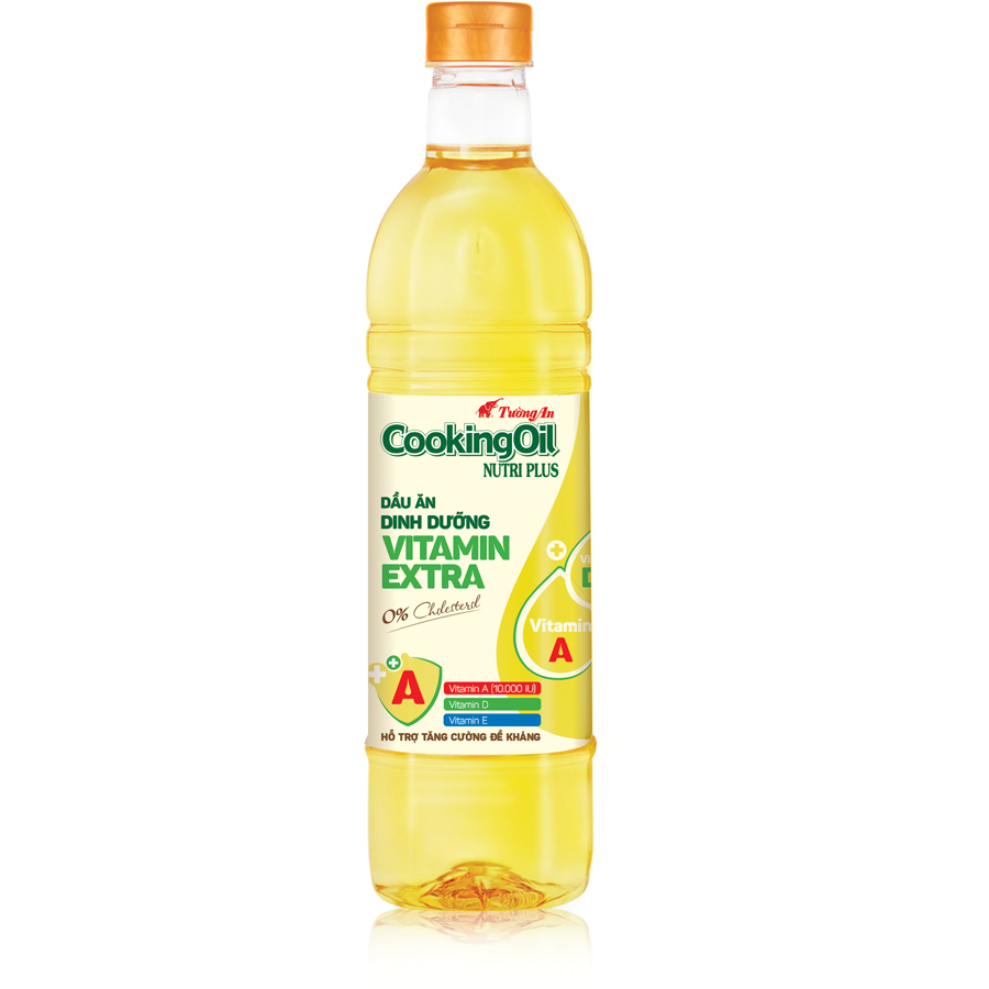 Dầu ăn Cooking Nutri Plus Đỏ Tường An 1Lít/ 2Lít / 5Lít