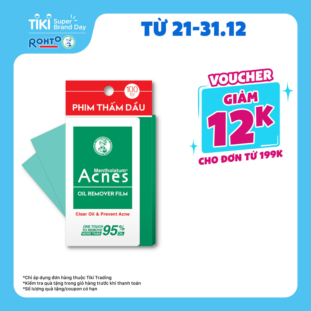 Phim Thấm Dầu Acnes Oil Remover Film 100 Tờ