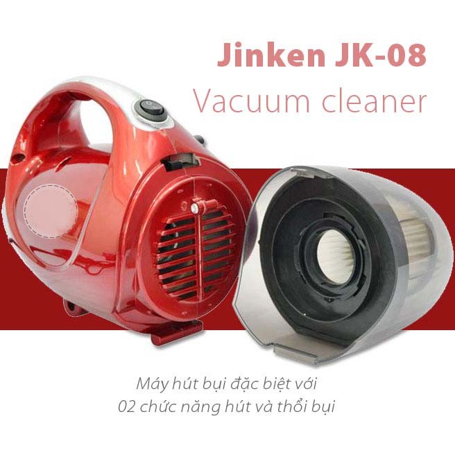 Máy Hút Bụi Hai Chiều Vacuum Cleaner JK8 (Đỏ)