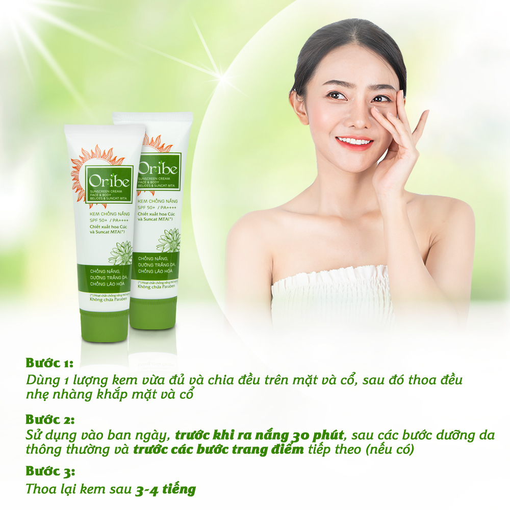 Combo 2 Kem Chống Nắng Cho Da Nhạy Cảm SPF50+ PA++++ không gây nhờn rít, không kích ứng  [30g/tuýp]