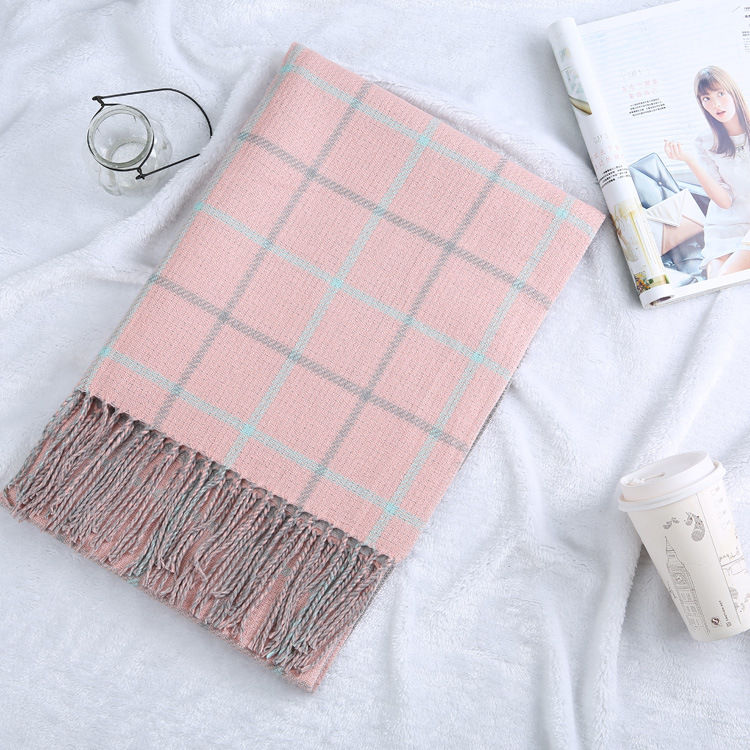 Khăn Choàng Dạ Cashmere Thu Đông Cao Cấp HN18
