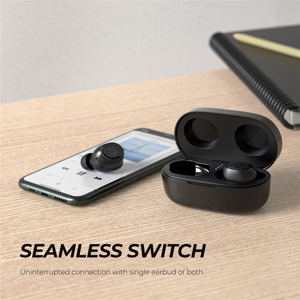 Tai Nghe True Wireless Earbuds SOUNDPEATS TrueFree 2 ( Phiên bản nâng cấp TrueFree+) - Hàng Chính Hãng