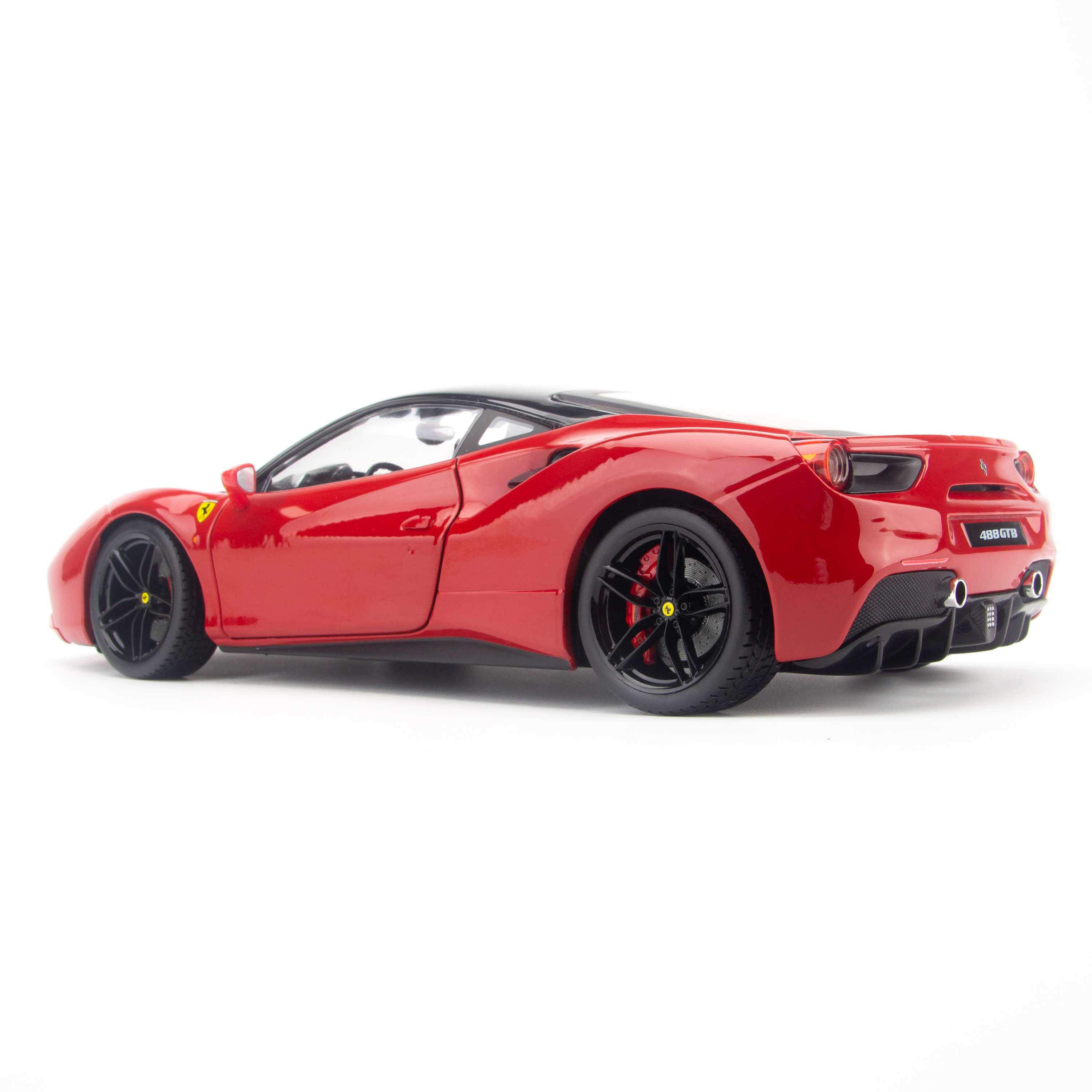 Mô Hình Xe Ferarri 488 GTB Red 1:18 Bburago Signature - MH18-16905