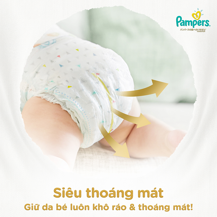 Tã Quần Pampers Nội Địa Nhật Bản Gói Cực Đại M44