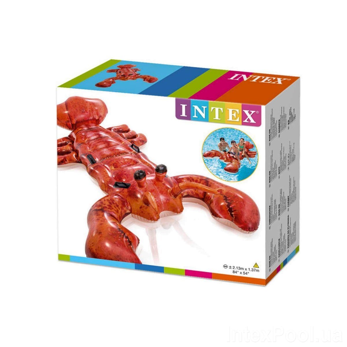 Phao bơi tôm hùm intex 57533