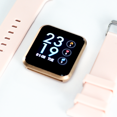 Đồng Hồ Thông Minh ZADEZ SmartWatch SQ2 - Gold - Hàng Chính Hãng