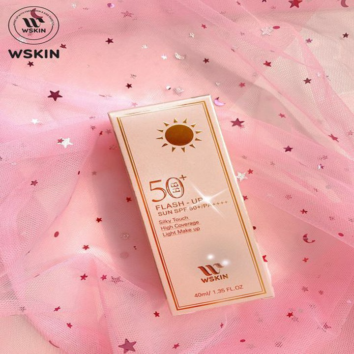 Kem Nền BB Chống Nắng WSkin Flash Up Sun SPF50+ PA++++ (40ml)