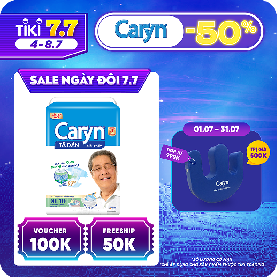 Tã dán người lớn Caryn XL10 (10 Miếng)