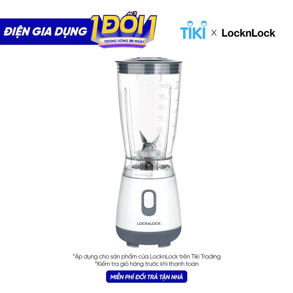 Máy Xay Sinh Tố Lock&Lock EJM436 (250W - 600ml) - Hàng Chính Hãng