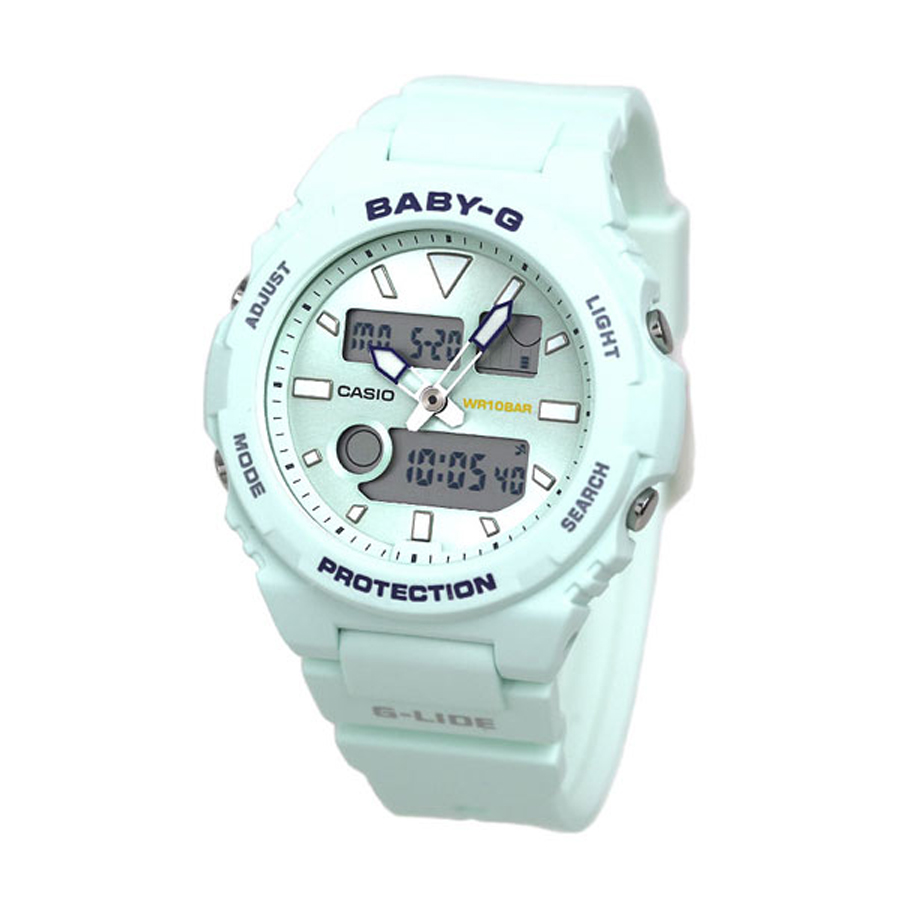 Đồng hồ nữ dây nhựa Casio Baby-G chính hãng BAX-100-3ADR