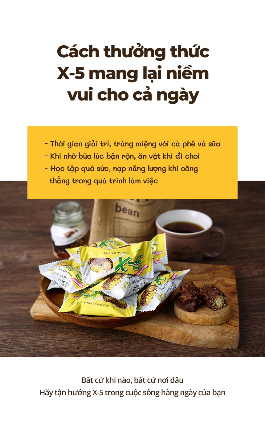Bánh Socola X5 Hàn Quốc - Vị Chuối