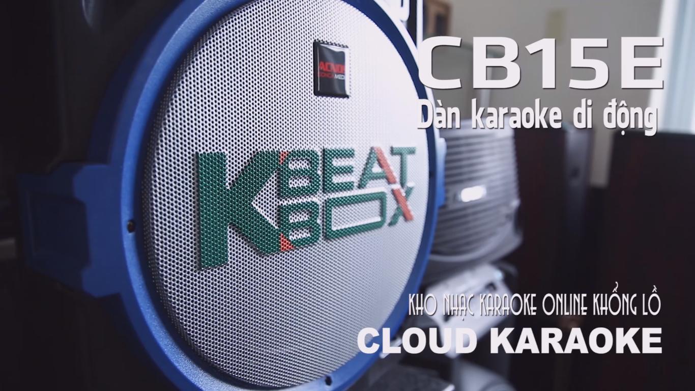 Loa kéo Acnos CB15E Bluetooth, Loa bass 4 tấc - Chính Hãng Acnos