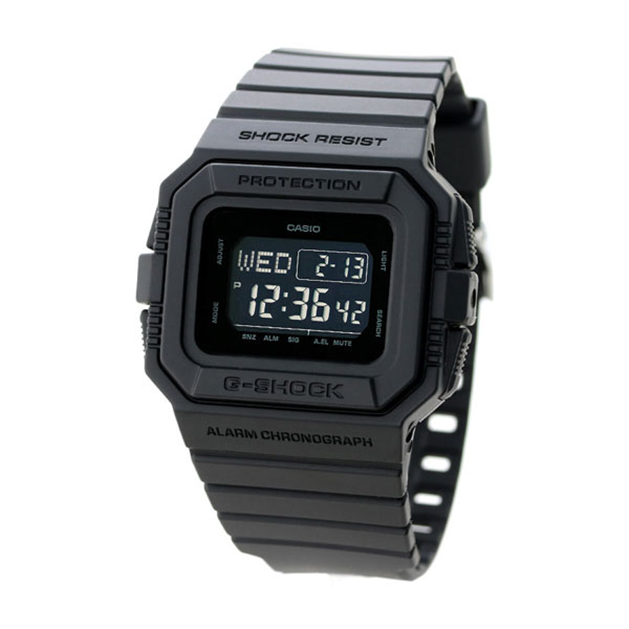 Đồng hồ nam dây nhựa Casio G-Shock chính hãng DW-D5500BB-1DR