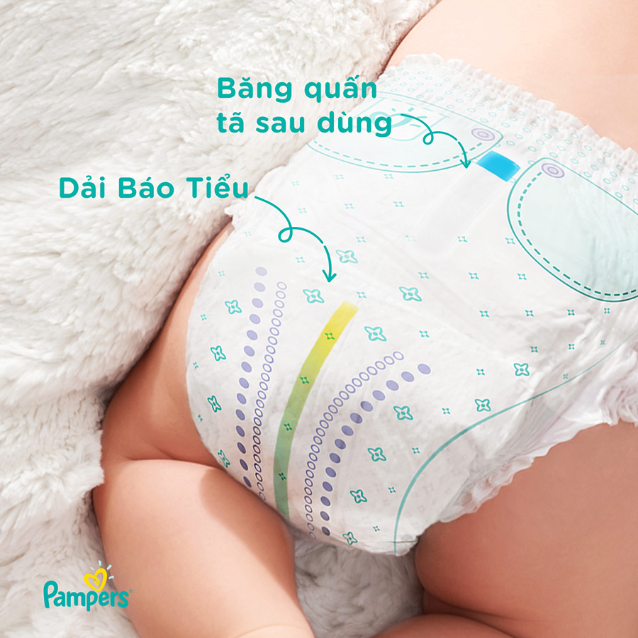 Thùng Mega Tã Quần Pampers Giữ Dáng Megabox M/L/XL - Tặng Chai Downy Dịu Nhẹ